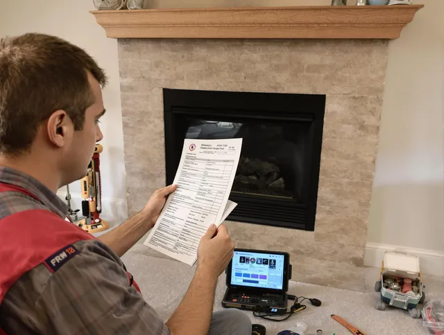 Thorough chimney inspection by North Branford Chimney Sweep in North Branford, CT